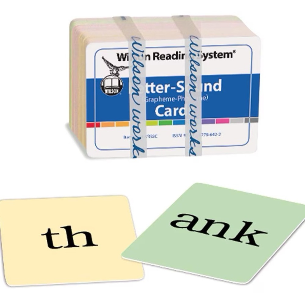 Wilson Reading System Letter-Sound Cards